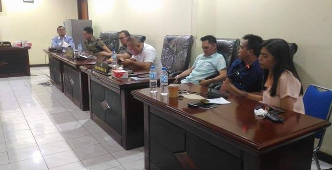 Rapat Komisi A DPRD Manado