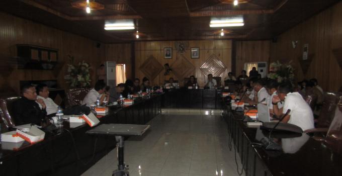 Hearing Komisi 3 DPRD Sulut menghadirkan pimpinan PT Angkasa Pura I, Otoritas Bandara Sam Ratulangi dan Dinas Perhubungan