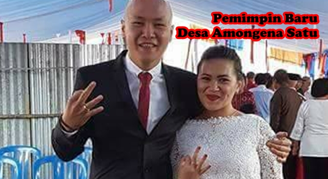 Belly Memah bersama isteri Debora Sumolang