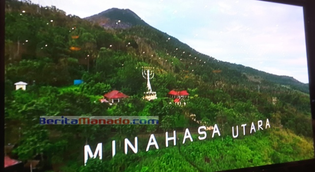 Objek wisata Kaki Dian Minahasa Utara.