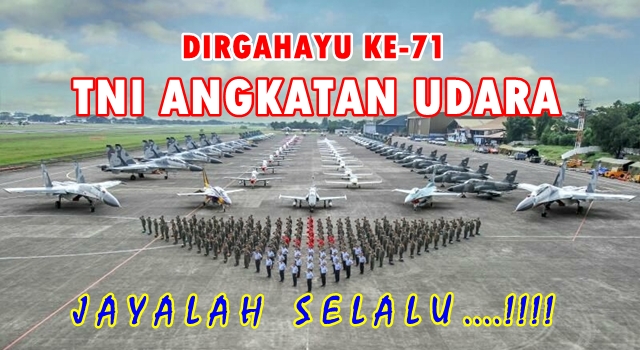 Personil dan armada TNI AU Komando Operasi Angkatan Udara II Makassar