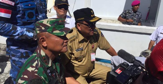 Tentara TNI Olly Dondokambey Pulau Miangas Gubernur Miangas 3 persiapan wawancara