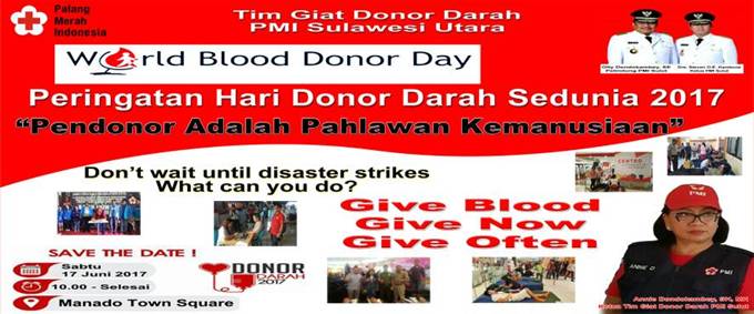 PMI - Hari Donor Darah Seduni 2017