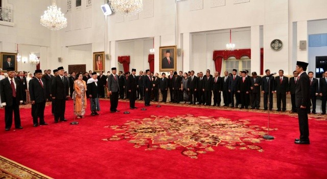 Pelantikan UKP PIP di Istana Negara oleh Presiden Joko Widodo