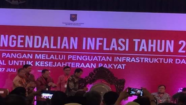 Presiden Jokowi Membuka Rakornas Inflasi