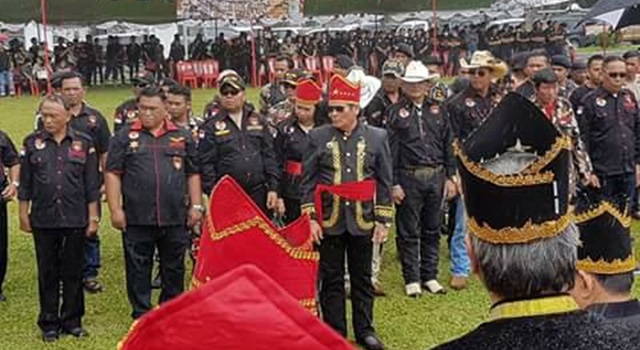 Pelantikan DPD Laskar Manguni Indonesia Kabupaten Minahasa