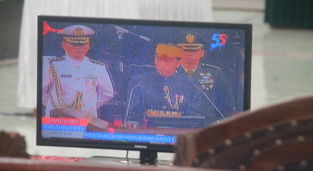 Siaran langsung Pidato Kenegaraan Presiden RI Ir Joko Widodo