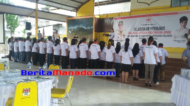 Pelantikan Pengurus Kecamatan se-Kabupaten Minahasa Selatan