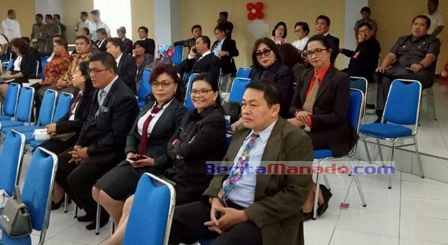 Pimpinan perangkat daerah, hadir mendengarkan pidato kenegaraan Presiden RI Jokowi.