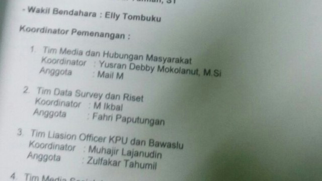 SK asli pengurus wilayah PKB yang tertera nama M Ikbal