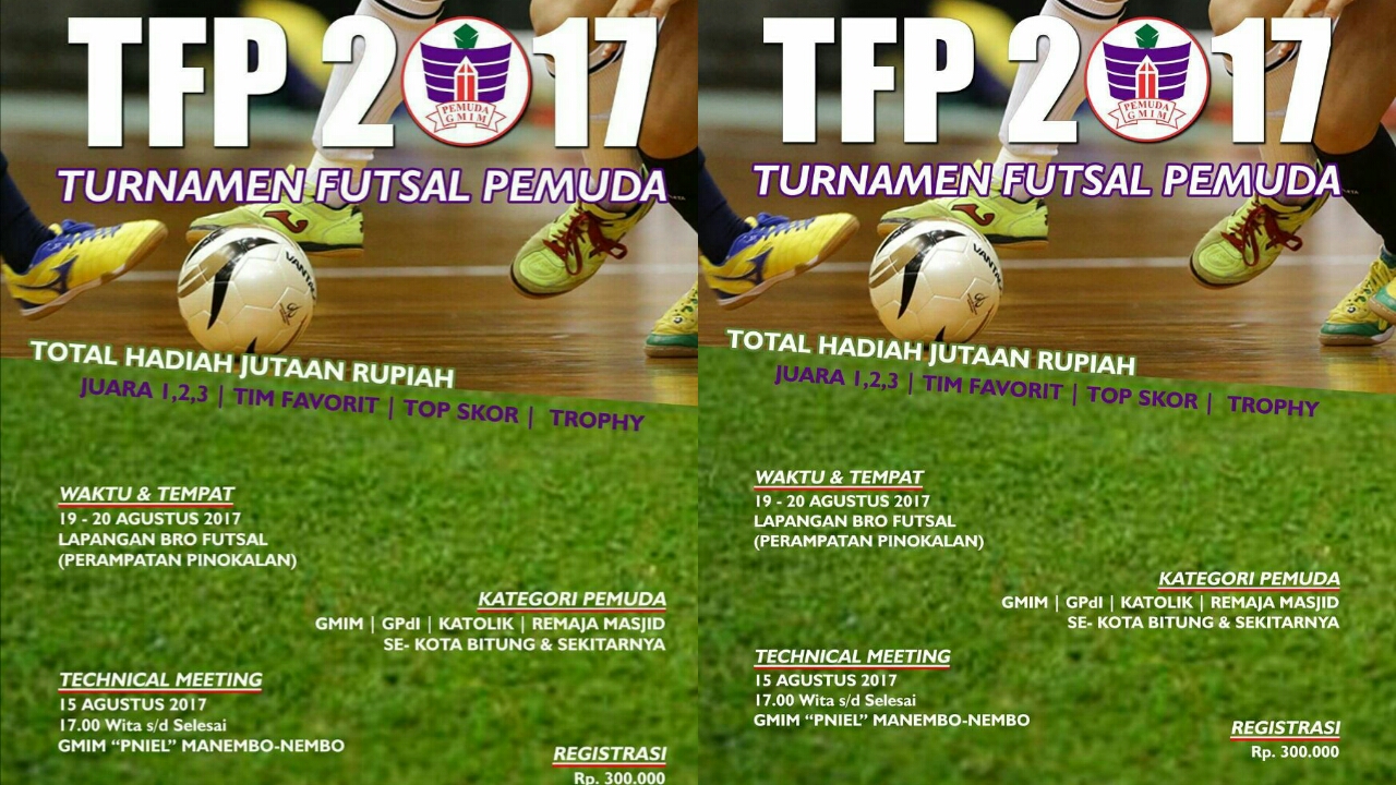 Turnamen Futsal Pemuda 2017