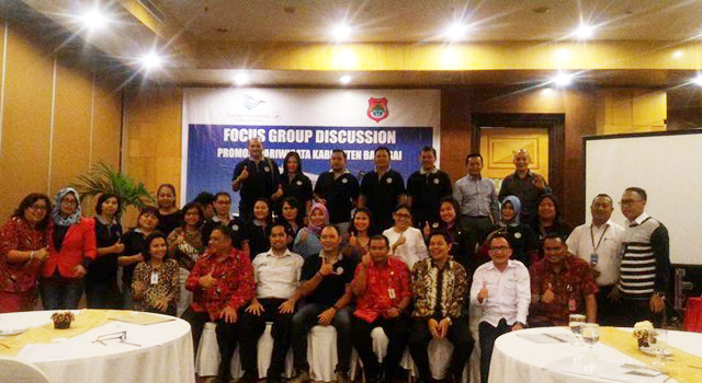 Peserta FGD dari Pemprov Sulut, Pemkab Banggai dan PT Garuda Indonesia