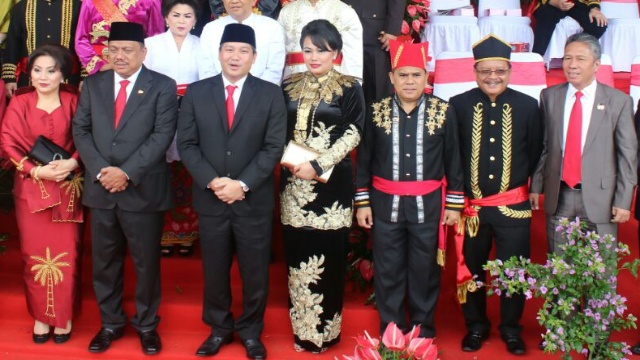 Wabup Minsel Franky Donny Wongkar SH Dalam Perayaan HUT ke-53 Provinsi Sulawesi Utara
