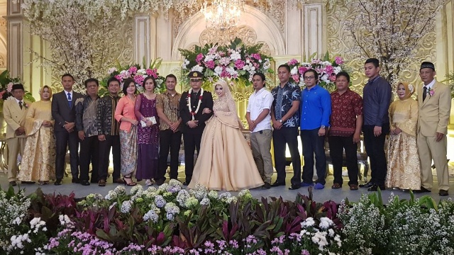 Pesta Pernikahan Kasat Reskrim Polres Minsel