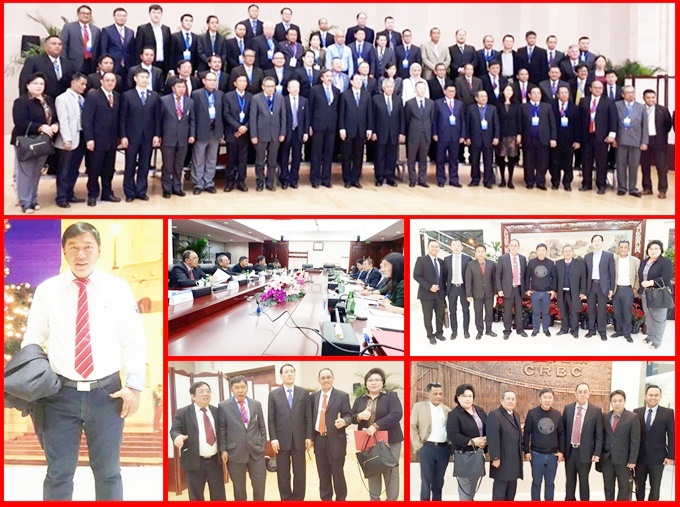 James Sumendap salah satu delegasi Indonesia saat pertemuan tingkat tinggi Indonesia dan China di Beijing