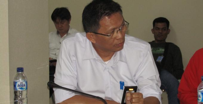 Christ Umboh, pejabat BPJN yang hadir di rapat bersama Komisi 3 DPRD Sulut