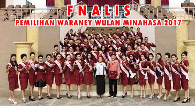 Para Finalis Pemilihan Waraney Wulan Minahasa 2017