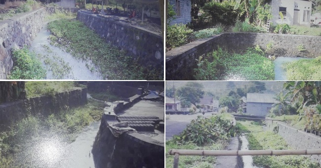 Pekerjaan Mitigasi Darurat Talut Sungai Desa Tiwoho Kecamatan Wori.