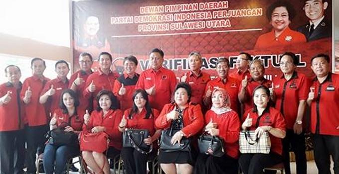 Pengurus DPD PDI-Perjuangan Sulawesi Utara