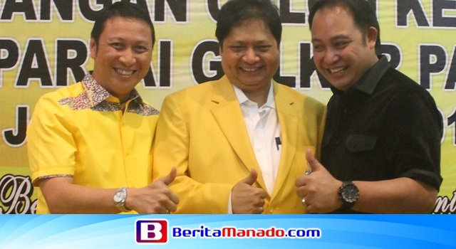 IvanSa-CNR bersama Ketua Umum DPP Partai Golkar Airlangga Hartarto