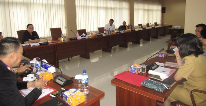 Komisi 1 DPRD Sulut rapat bersama Pemprov Sulut
