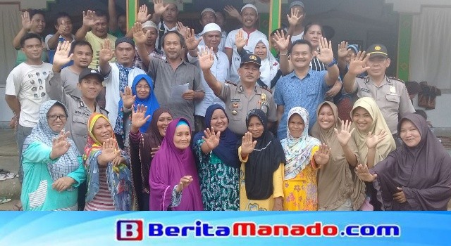 Masyarakat Desa Maen mendeklarasikan menolak masuknya paham radikalisme.