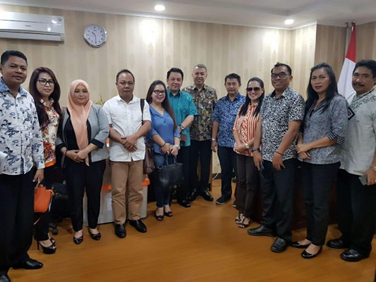 Kunker Komisi D DPRD Kota Manado di Kementerian Sosial RI 