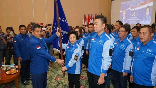 DPD Demokrat Sulut Lantik DPC DEMOKRAT Manado, Periode 2018-2022 