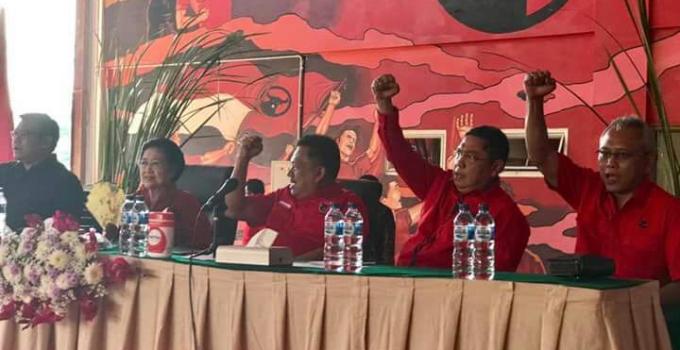 Kegiatan PDI-Perjuangan Sulawesi Utara yang dihadiri Ketua Umum Megawati Soekarno Putri beberapa waktu lalu