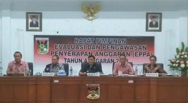 Rapat Pimpinan EPPA Pemkab Minahasa