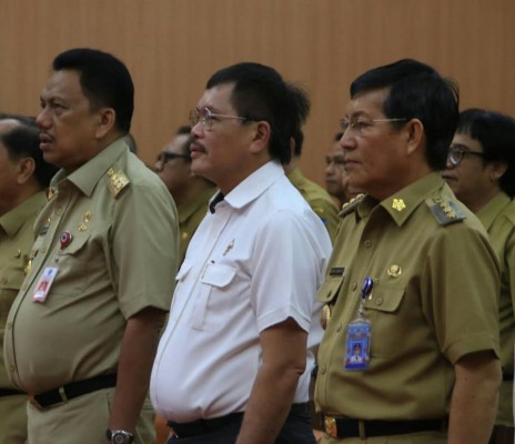Gubernur Sulut, Ketua BPK RI dan Wali Kota Manado.
