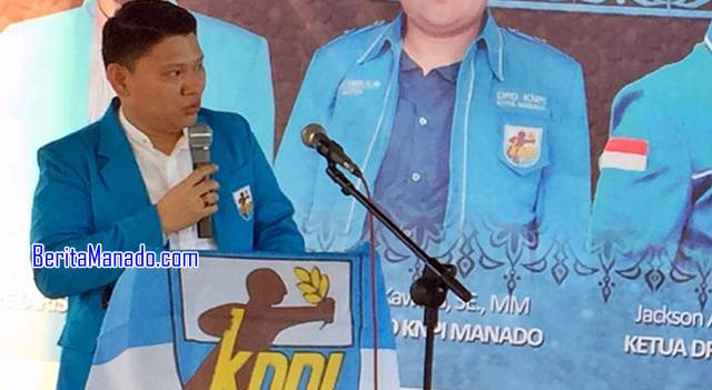Erick G Kawatu SE MM Ketua KNPI Manado