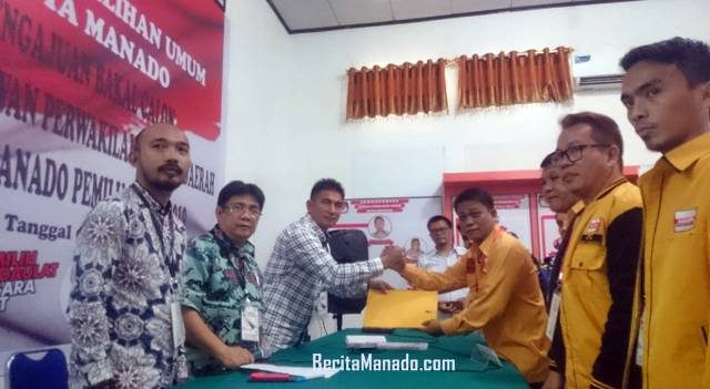 Pendaftaran Bacaleg Partai Hanura Manado
