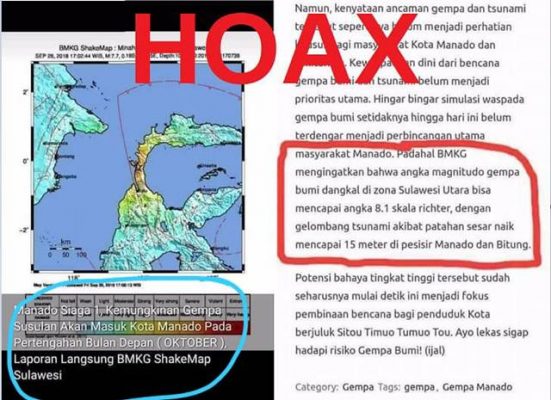 Hoax Gempa Siaga 1