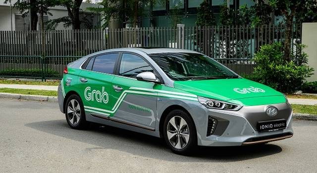 100% electric Hyundai Ioniq car