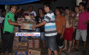 Berita Foto: PD Klabat Bantu Korban Bencana di Manado