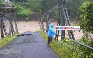 Jembatan Kuwil Kawangkoan Putus