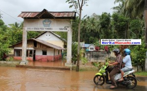 Berita Foto: SD Inpres V/81 Sawangan Jadi Kolam