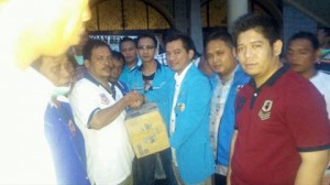 MPI dan KNPI Kotamobagu Salurkan Bantuan Bencana