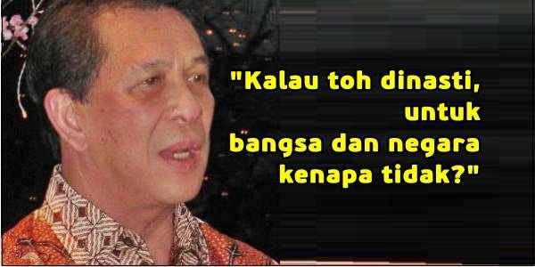 Dinasti Politik, Sarundajang: Kenapa Tidak?
