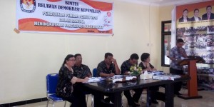 KPU Mitra Bekali Relawan Demokrasi Kepemiluan