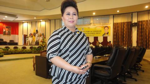 Kepemimpinan Meiva Lintang terus disorot (foto beritamanado)