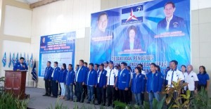“Berbenah, Maju, Tingkatkan Kesejahteraan Rakyat, Demokrat Pasti Menang”