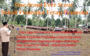 Bupati Singal: One Scout Ever Scout