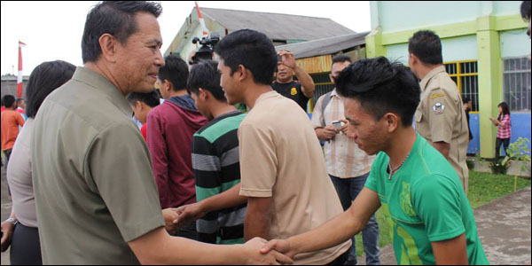 Eman Rayakan HUT Bersama Warga Binaan Lapas Tomohon