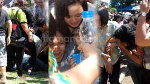 Nyong Gorok Leher Nicky dan Meysi, Ibu Nicky Pingsan