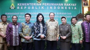 Tatong Bara Jalin Kerjasama dengan Kemenpera
