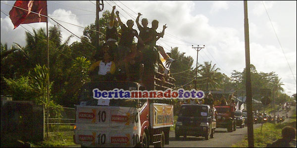 Berita Foto: Kampanye Partai Hanura Kota Tomohon