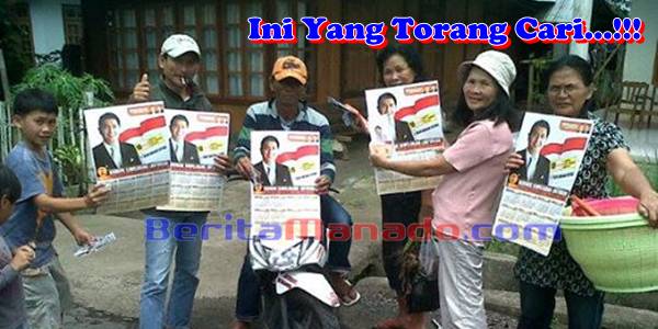 Hendrik Luntungan Tuai Simpati Warga Langowan