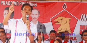 BERITA FOTO: Caleg Gerindra Dapil IV Minahasa Full Power